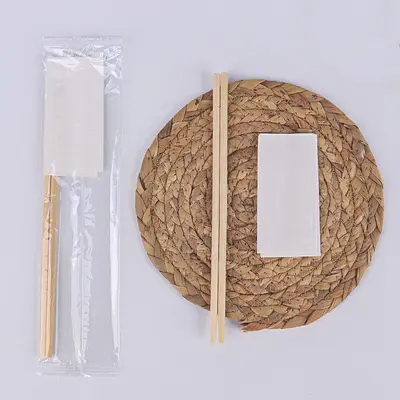 Environmentally friendly treatment and recycling of disposable takeaway food tableware set